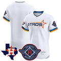 H.Astros ## Astros Blank Player White City Connect Texas Patch Vapor Premier Limited Elite Home Gdoa Stitched Jerseys