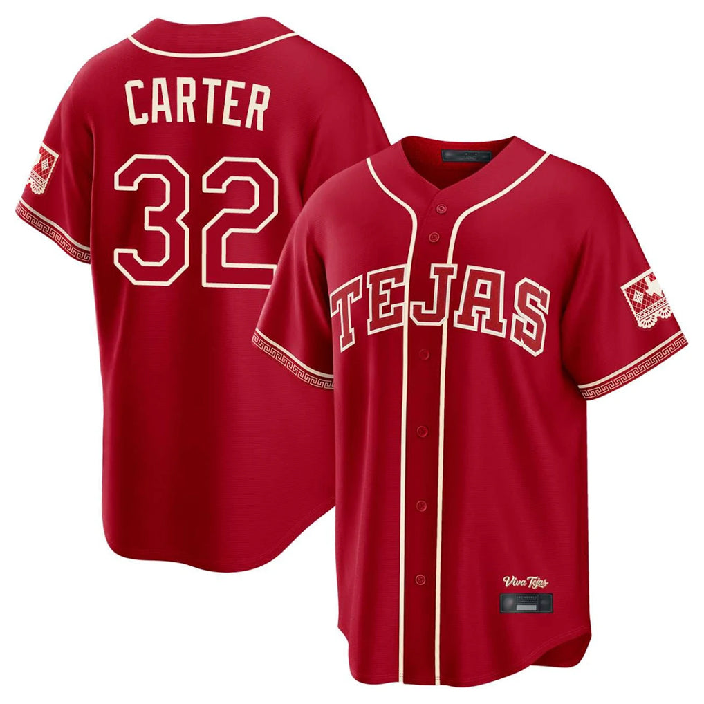 T.Rangers #32 Evan Carter Player Red 2026 City Connect Gdoa Stitched Jerseys