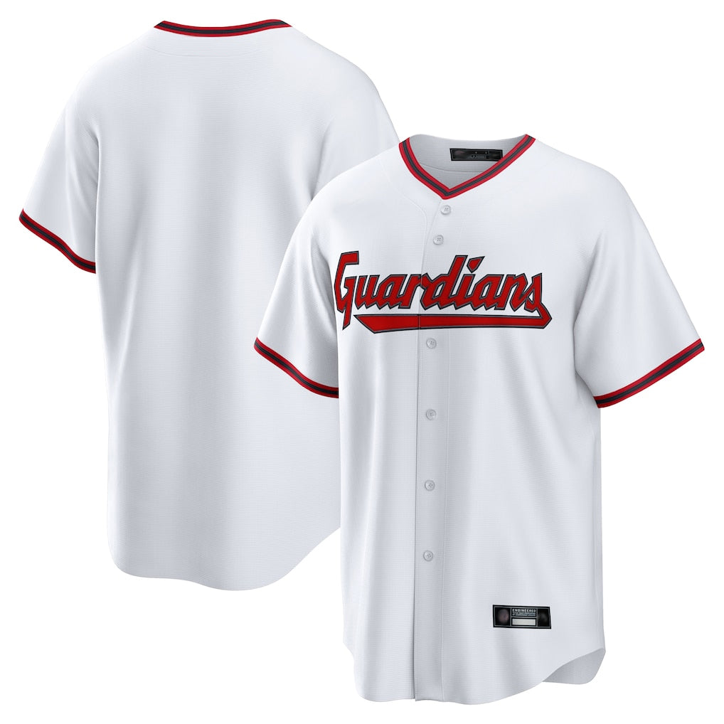 C.Guardians ## Guardians Blank Player White Game Home Gdoa Stitched Jerseys