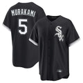 C.White Sox #5 Munetaka Murakami Player Black Home Game Gdoa Stitched Jerseys