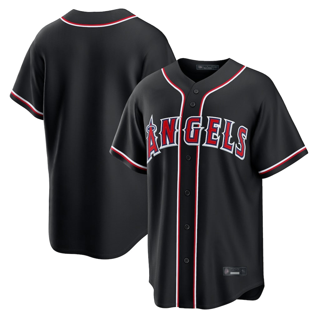 LA.Angels ## Angels Blank Player Black Fashion Out Home Game Gdoa Stitched Jerseys