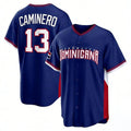 T.Bay Rays #13 Junior Caminero Player Royal 2026 World Classic Limited Stitched Jerseys