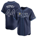 T.Bay Rays #44 Ryan Pepiot Player Navy Home Limited Gdoa Stitched Jerseys