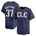 C.Guardians #37 Travis Bazzana Player Navy City Connect Limited Home Gdoa Stitched Jerseys