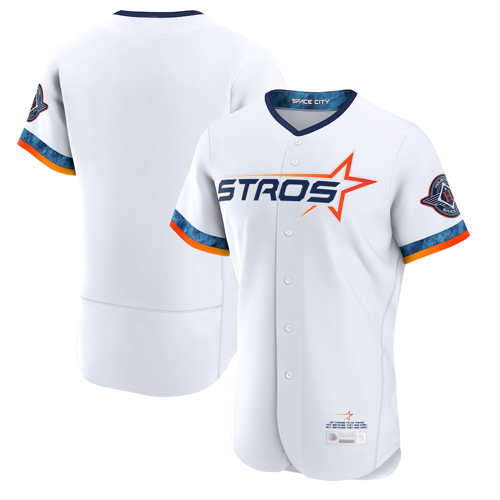 H.Astros ## Astros Blank Player White City Connect Limited Elite Home Gdoa Stitched Jerseys