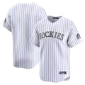 C.Rockies ## Rockies Blank Player White Limited Home Gdoa Stitched Jerseys