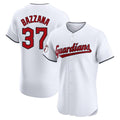 C.Guardians #37 Travis Bazzana Player White Limited Elite Home Gdoa Stitched Jerseys