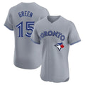T.Blue Jays #15 Chad Green Player Gray Home Elite Limited Stitched Jerseys