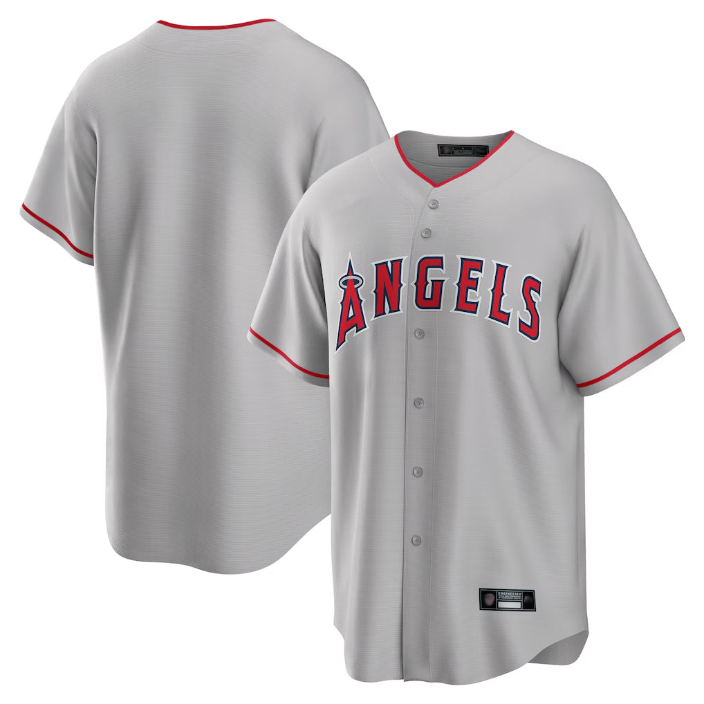 LA.Angels ## Angels Blank Player Gray Home Game Gdoa Stitched Jerseys