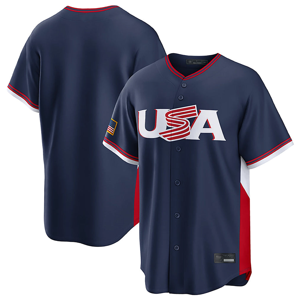 S.Mariners ## Mariners Blank Player Navy USA 2026 World Classic Road Stitched Jerseys