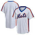 NY.Mets ## Mets Blank Player White Cooperstown Collection T-shirt Home Gdoa Stitched Jerseys