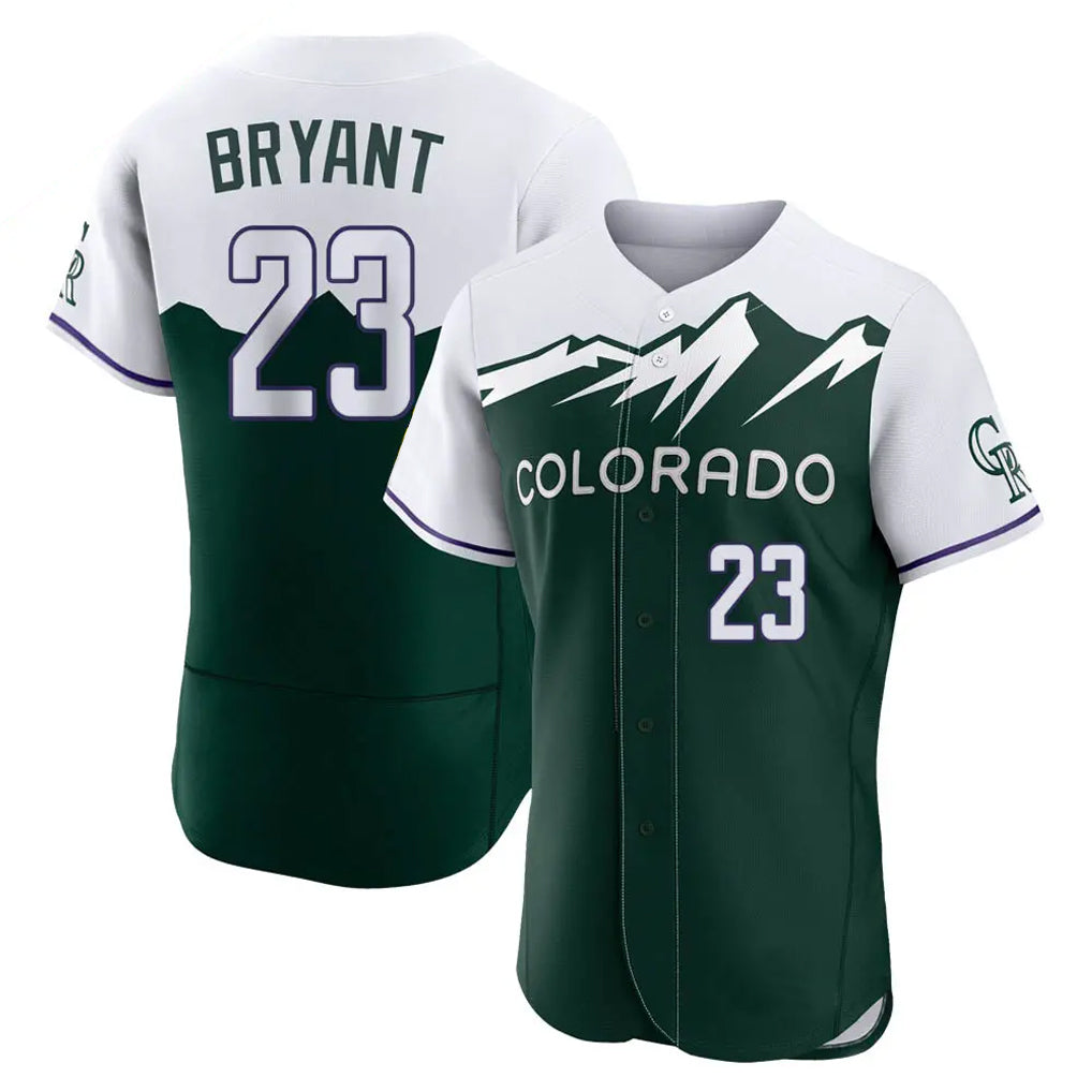 C.Rockies #23 Kris Bryant Player Green City Connect Limited Elite Home Gdoa Stitched Jerseys