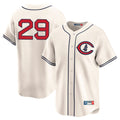 C.Cubs #29 Michael Busch Player Cream Field of Dreams Limited Home Game Gdoa Stitched Jerseys