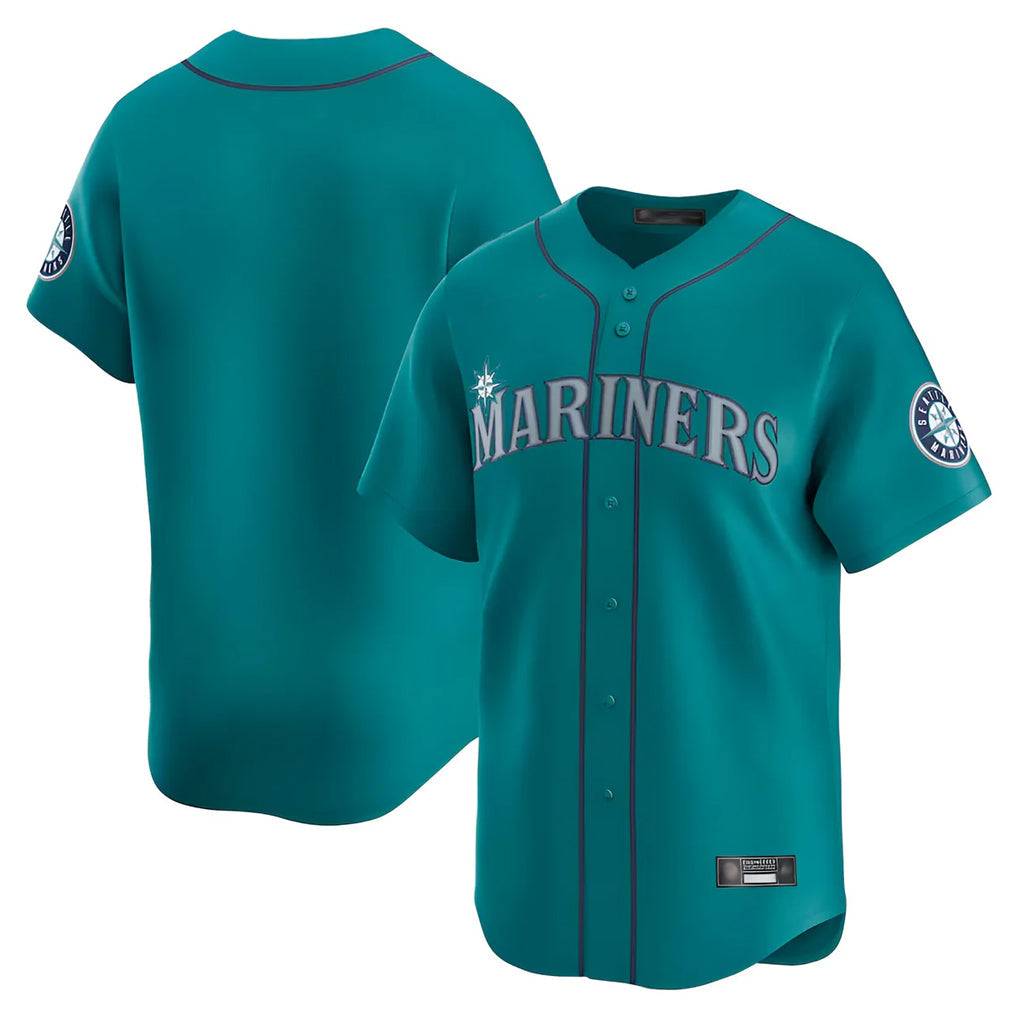 S.Mariners ## Mariners Blank Player Teal Home Limited Stitched Jerseys