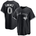 T.Blue Jays #0 Andres Gimenez Player Black Home Game Gdoa Stitched Jerseys