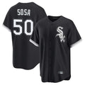 C.White Sox #50 Lenyn Sosa Player Black Home Game Gdoa Stitched Jerseys