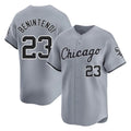 C.White Sox #23 Andrew Benintendi Player Gray Road Limited Home Gdoa Stitched Jerseys