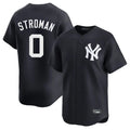 NY.Yankees #0 Marcus Stroman Player Navy Alternate Limited Home Stitched Jerseys