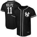 NY.Yankees #11 Anthony Volpe Player Black Out Game Stitched Jerseys