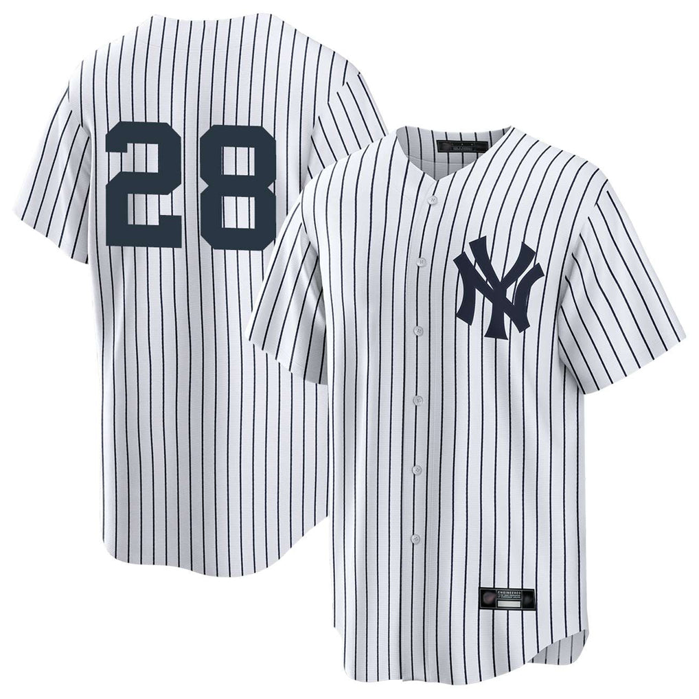 NY.Yankees #28 Austin Wells Player White Game Stitched Jerseys