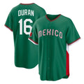 B.Red Sox #16 Jarren Duran Player Green Mexico 2026 World Classic Home Game Gdoa Stitched Jerseys
