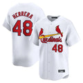 St. Louis Cardinals #48 Ivan Herrera Player White Home Limited Gdoa Stitched Jerseys
