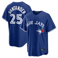 T.Blue Jays #25 Anthony Santander Player Navy Home Limited Stitched Jerseys