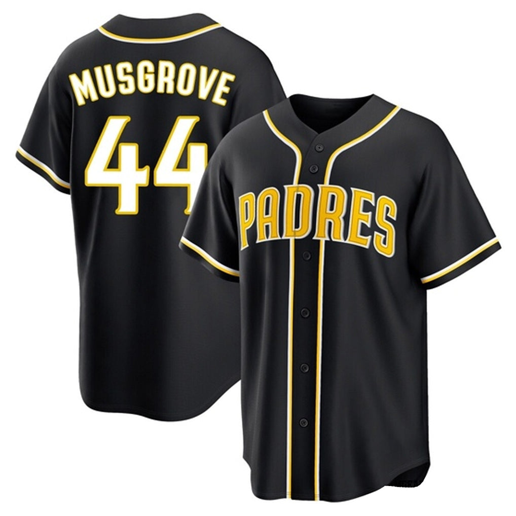 S.Diego Padres #44 Joe Musgrove Player Black 2026 Fashion Home Stitched Jerseys