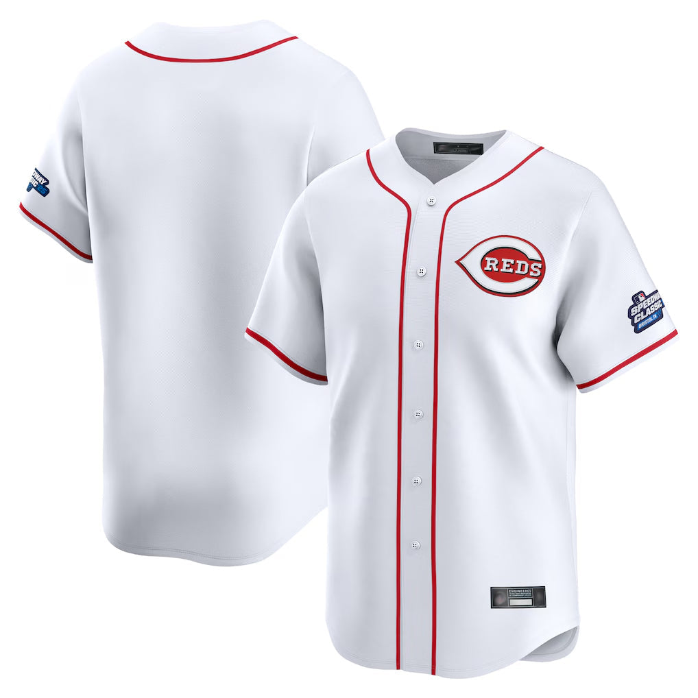 C.Reds ## Red Blank Player White Home Limited Gdoa Stitched Jerseys