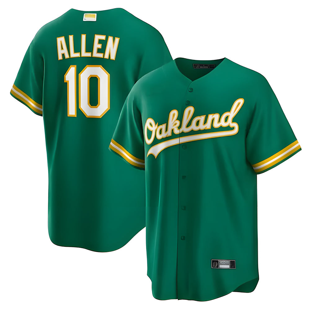 Athletics #16 Nick Kurtz Player Green Polyester Performance Stitched Jerseys