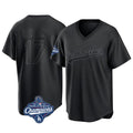 LA.Dodgers #17 Shohei Ohtani Player Black World Series Meet Pitch Fashion T-shirt Gdoa Stitched Jerseys