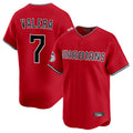C.Guardians #7 George Valera Player Red Limited Home Gdoa Stitched Jerseys