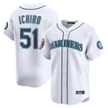 S.Mariners #51 Ichiro Suzuki Player White 2025 National Hall of Fame Home Limited Gdoa Stitched Jerseys