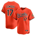 B.Orioles #17 Colton Cowser Player Orange Limited Home Game Gdoa Stitched Jerseys