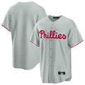 P.Phillies ## Phillies Blank Player Gray Home Game Stitched Jerseys