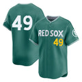 B.Red Sox #49 Tim Wakefield Player Green City Connect Limited Home Game Gdoa Stitched Jerseys