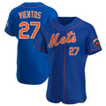 NY.Mets #27 Mark Vientos Player Royal Limited Elite Home Stitched Jerseys