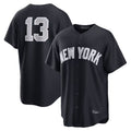 NY.Yankees #13 Jazz Chisholm Jr Player Navy Game Home Stitched Jerseys