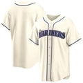 S.Mariners ## Mariners Blank Player Cream Home Game Gdoa Stitched Jerseys